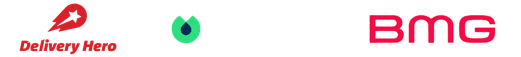 Delivery Hero, Blinkist, BMG